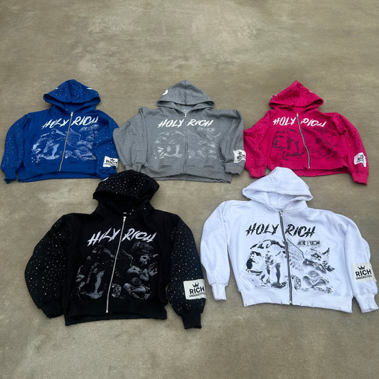 "holy rich" crop zips