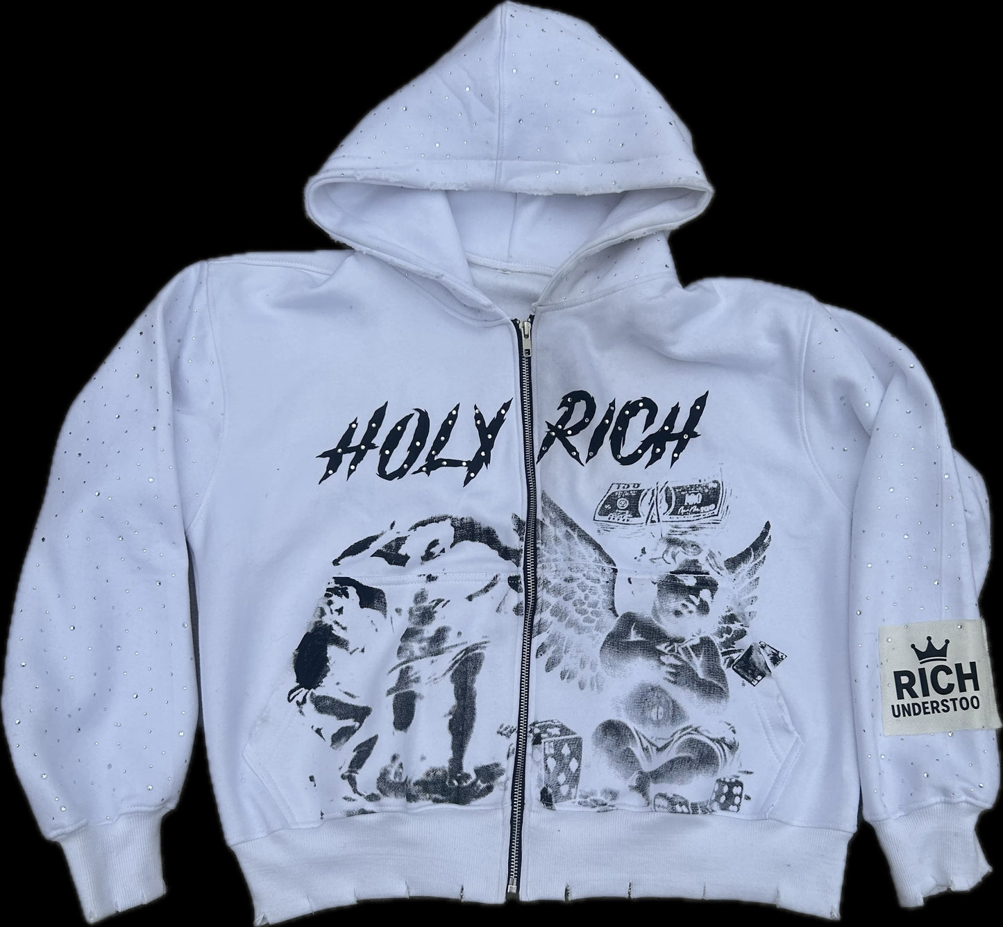 "holy rich" crop zips