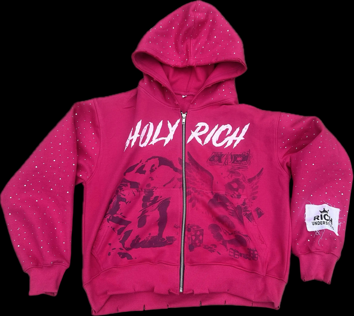 "holy rich" crop zips